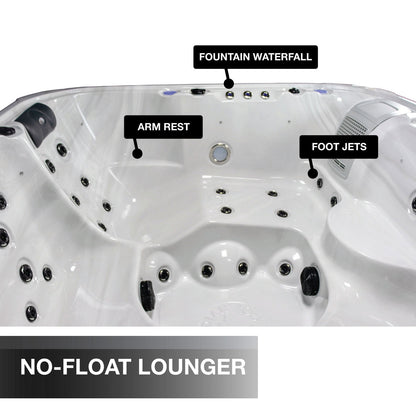 *RESTORED* London SE 6-Person 48-Jet Hot Tub