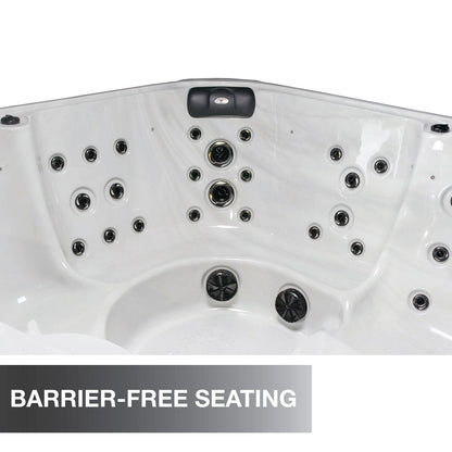 *RESTORED* London SE 6-Person 48-Jet Hot Tub