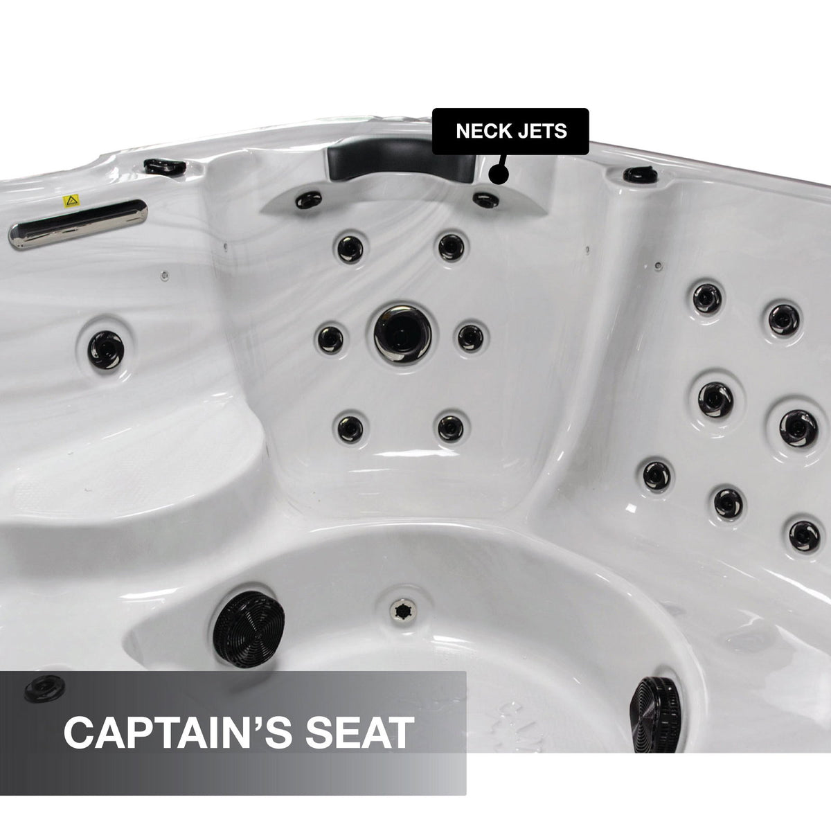*RESTORED* London SE 6-Person 48-Jet Hot Tub