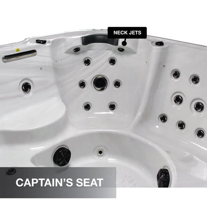 *RESTORED* London SE 6-Person 48-Jet Hot Tub